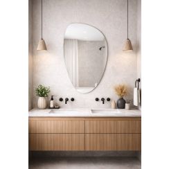 Baltica Design Stone Fluid tükör 55x92 cm 5904107933047