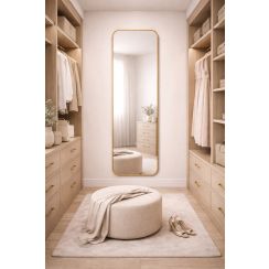 Baltica Design Stone Aura tükör 50x155 cm arany 5904107932996