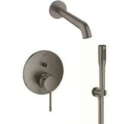 Készlet kád és zuhany csaptelep Grohe Essence 24058AL1, kifolyócső csaptelep Grohe Essence 13449AL1, 26658AL0, 27400AL0, 28362A01