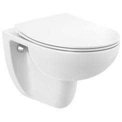 Roca Victoria wc csésze lassú záródású ülőkével függesztett perem nélkül fehér A34HV02000