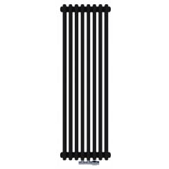 Irsap Tesi 2 szobai radiátor 120x36 cm podłączenie alsó fekete IRS-TES-2120-08-K1-5