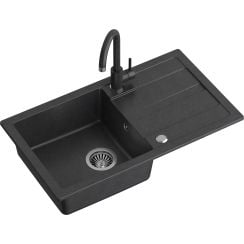 Quadron Go Max mosogató csapteleppel fekete/fekete LA_TQ7744GMCZ