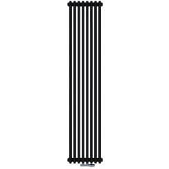 Irsap Tesi 2 szobai radiátor 180x36 cm podłączenie alsó fekete IRS-TES-2180-08-K1-5