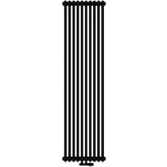 Irsap Tesi 2 szobai radiátor 180x54 cm podłączenie alsó fekete IRS-TES-2180-12-K1-5