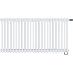 Irsap Tesi 2 szobai radiátor 56.5x108 cm podłączenie alsó fehér IRS-TES-2056-24-B-25