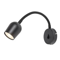 Rabalux Lianet oldalfali lámpa 1x15 W fekete 73113