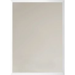 Ars Longa Linea tükör 103x53 cm négyszögletes fehér LINEA50100-BS