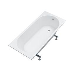 Schedline Solia White Mat egyenes kád 170x75 cm fehér 3WST.S1P-17075/B/MG