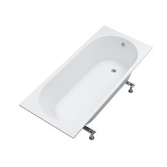 Schedline Solia White Mat SET egyenes kád 160x70 cm fehér 3WST.S1P-16070/B/MG