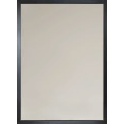 Ars Longa Linea tükör 53x43 cm négyszögletes fekete LINEA4050-CS