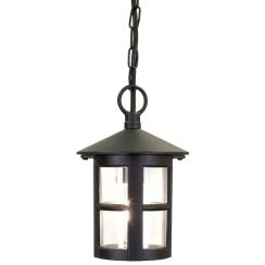 Elstead Lighting Hereford függőlámpa 1x60 W fekete BL21B-BLACK