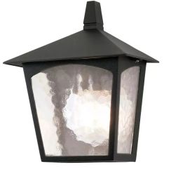 Elstead Lighting York kültéri fali lámpa 1x60 W fekete BL15-BLACK