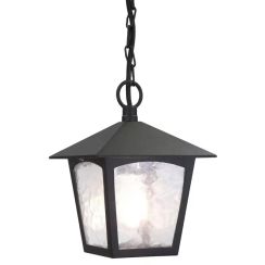 Elstead Lighting York függőlámpa 1x60 W fekete BL6B-BLACK