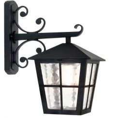 Elstead Lighting Canterbury kültéri fali lámpa 1x60 W fekete BL52M-BLACK
