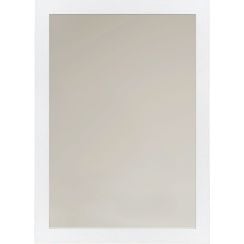 Ars Longa Slim tükör 107.8x57.8 cm négyszögletes fehér SLIM50100-BS