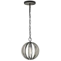 Elstead Lighting Allier függőlámpa 1x60 W fa FE-ALLIER-P-WW