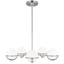 Elstead Lighting Apollo függőlámpa 5x3 W nikkel FE-APOLLO5-PN
