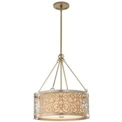 Elstead Lighting Arabesque függőlámpa 4x60 W patina FE-ARABESQUE4