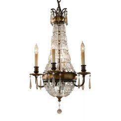 Elstead Lighting Bellini függőlámpa 4x60 W barna FE-BELLINI4