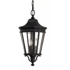 Elstead Lighting Cotswold Lane kültéri függőlámpa 2x60 W fekete FE-COTSLN8-M-BK
