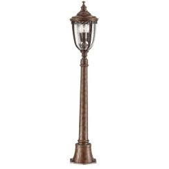 Elstead Lighting English Bridle kültéri állólámpa 3x60 W barna FE-EB4-M-BRB