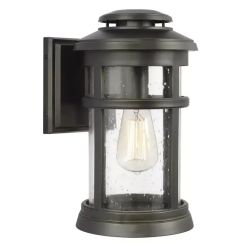 Elstead Lighting Newport kültéri fali lámpa 1x60 W fekete FE-NEWPORT-M-ANBZ