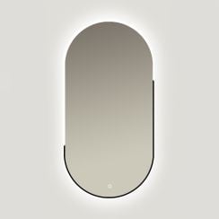 Ars Longa Luce tükör 45x105 cm ovális világítással LED-LUCE45105-C