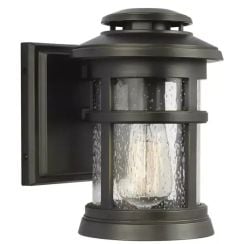 Elstead Lighting Newport kültéri fali lámpa 1x60 W barna FE-NEWPORT-S-ANBZ