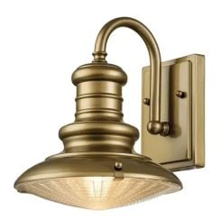 Elstead Lighting Redding Station kültéri fali lámpa 1x60 W barna FE-REDDING2-S-PDB