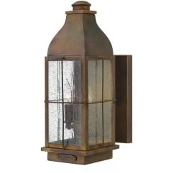 Elstead Lighting Bingham kültéri fali lámpa 2x60 W barna HK-BINGHAM-M