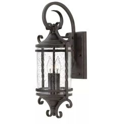 Elstead Lighting Casa kültéri fali lámpa 2x40 W fekete HK-CASA-M