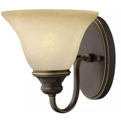 Elstead Lighting oldalfali lámpa 1x60 W barna HK-CELLO1