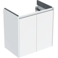 Geberit Selnova Compact szekrény 59x36.5x60 cm mosdókagyló alá akasztható fehér 504.075.01.1