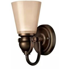 Elstead Lighting Mayflower oldalfali lámpa 1x60 W barna HK-MAYFLOWER1