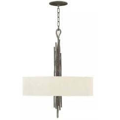 Elstead Lighting Spyre függőlámpa 6x60 W barna HK-SPYRE6P-MMB