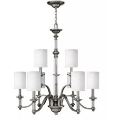 Elstead Lighting Sussex függőlámpa x40 W nikkel HK-SUSSEX9