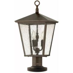 Elstead Lighting Trellis kültéri állólámpa 3x60 W barna HK-TRELLIS3-L
