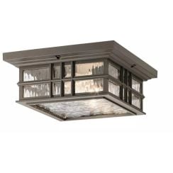 Elstead Lighting Beacon Square kültéri állmennyezet alatti lámpa 2x60 W barna KL-BEACON-SQUARE-F-OZ