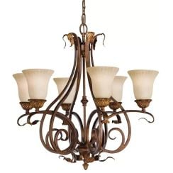 Elstead Lighting Sonoma Valley függőlámpa 6x60 W FE-SONOMAVALLEY6