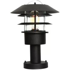 Elstead Lighting Helsingor kültéri állólámpa 1x60 W fekete HELSINGOR-PED-BK
