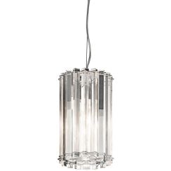 Elstead Lighting Crystal Skye függőlámpa 2x3 W króm KL-CRYSTAL-SKYE-MP