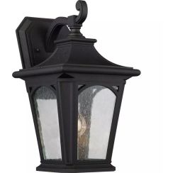 Elstead Lighting Bedford kültéri fali lámpa 1x60 W fekete QZ-BEDFORD2-S