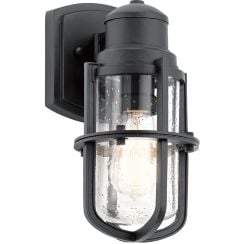 Elstead Lighting Suri kültéri fali lámpa 1x40 W fekete KL-SURI-S