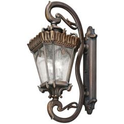 Elstead Lighting Tournai kültéri fali lámpa 4x60 W szürke-barna KL-TOURNAI1G-XL