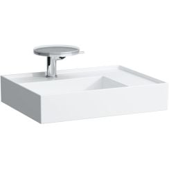 Laufen Kartell mosdótál 60x46 cm négyszögletes klasszikus fehér fényes H8183340001121