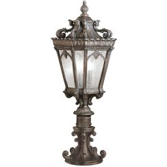 Elstead Lighting Tournai kültéri állólámpa 2x60 W szürke-barna KL-TOURNAI3-L