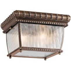 Elstead Lighting Venetian Rain kültéri állmennyezet alatti lámpa 2x60 W barna KL-VENETIAN-F
