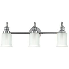 Elstead Lighting Swell oldalfali lámpa 3x3 W króm QZ-SWELL3-PC-BATH