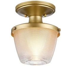 Elstead Lighting Dublin mennyezeti lámpa 1x40 W sárgaréz QZ-DUBLIN-SF-PNBR
