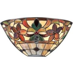 Elstead Lighting Kami oldalfali lámpa 2x60 W barna QZ-KAMI-WU
